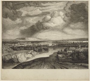 Storm after Rembrandt by Rembrandt van Rijn