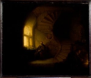 A Philosopher in Meditation by Rembrandt van Rijn