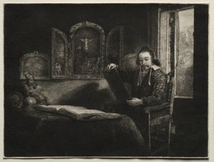 Abraham Francen, Apothecary, c. 1657 by Rembrandt van Rijn