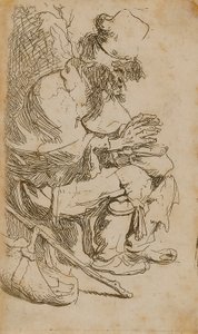 Beggar Warming His Hands by Rembrandt van Rijn