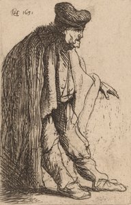 Beggar with His Left Hand Extended