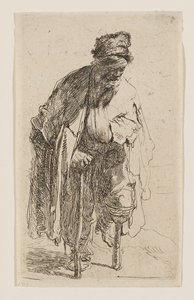 Beggar with a Wooden Leg by Rembrandt van Rijn