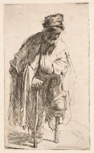 Beggar with a Wooden Leg by Rembrandt van Rijn