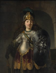 Bellona by Rembrandt van Rijn