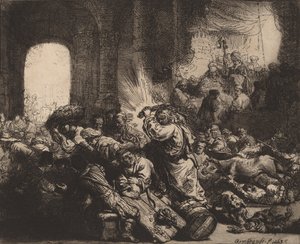 Christ Driving the Money Changers from the Temple, 1635