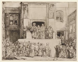 Christ Presented to the People (Ecce Homo) by Rembrandt van Rijn