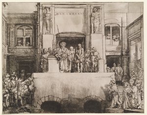 Christ Presented to the People (Ecce Homo) by Rembrandt van Rijn