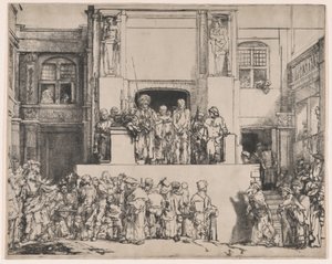 Christ Presented to the People by Rembrandt van Rijn