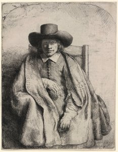 Clement de Jonghe by Rembrandt van Rijn
