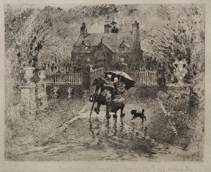 Country Neighbors by Rembrandt van Rijn