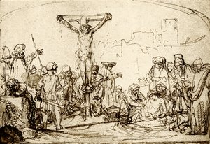 Crucifixion by Rembrandt van Rijn