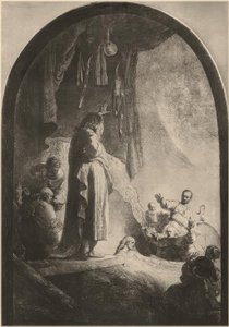 The Raising of Lazarus by Rembrandt van Rijn