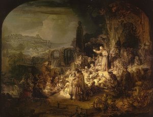 The Preaching of John the Baptist. 1634/35