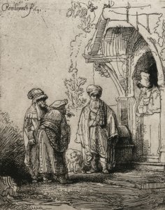 The Three Orientals by Rembrandt van Rijn
