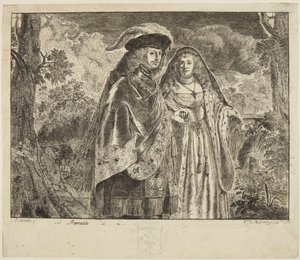 Called “The Man with the White Feather” by Rembrandt van Rijn
