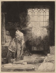 Faust by Rembrandt van Rijn