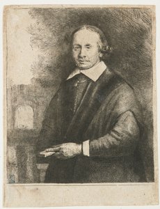 Jan Antonides van der Linden by Rembrandt van Rijn
