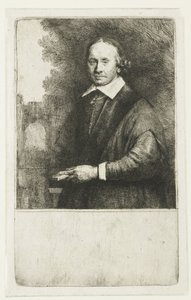 Jan Antonides van der Linden by Rembrandt van Rijn