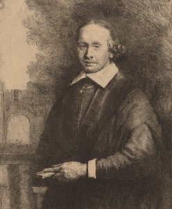 Jan Antonides van der Linden by Rembrandt van Rijn