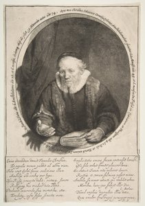Jan Cornelisz. Sylvius, preacher by Rembrandt van Rijn
