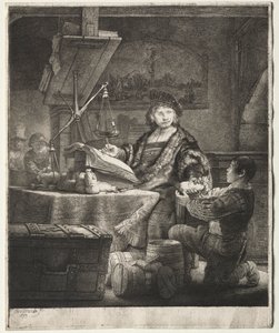 Jan Uytenbogaert by Rembrandt van Rijn