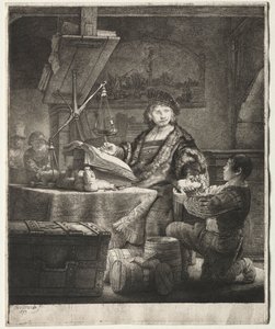 Jan Uytenbogaert by Rembrandt van Rijn
