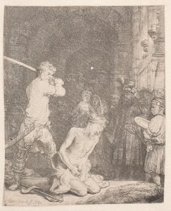 The Beheading of John the Baptist by Rembrandt van Rijn