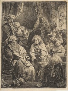 Joseph Telling His Dreams by Rembrandt van Rijn