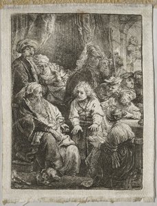 Joseph Telling His Dreams, 1638 by Rembrandt van Rijn