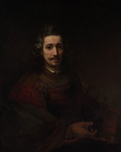 Man with a Magnifying Glass