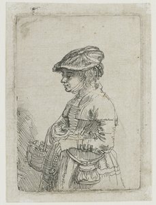 Girl with Basket