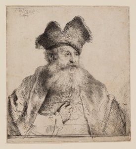 Old Man with a Divided Fur Cap