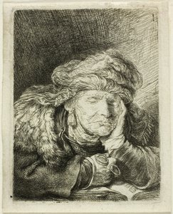 Old Woman Sleeping