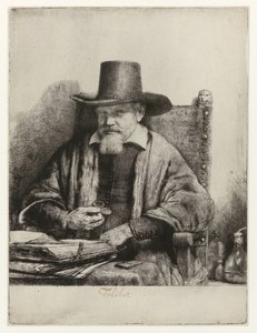 Portrait of Arnold Tholinx by Rembrandt van Rijn