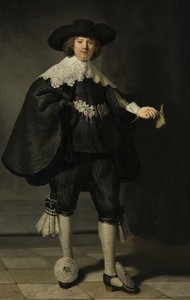 Portrait of Marten Soolmans by Rembrandt van Rijn