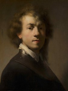 Portrait of Rembrandt with a Gorget by Rembrandt van Rijn