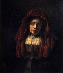 Portrait of an Old Woman, 1654 by Rembrandt van Rijn