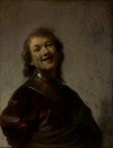 Rembrandt Laughing, c. 1628