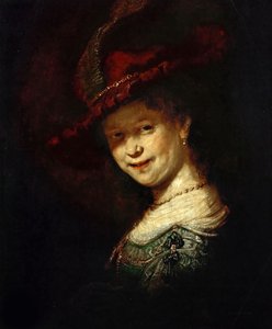 Saskia van Uylenburgh as Girl, 1633 by Rembrandt van Rijn