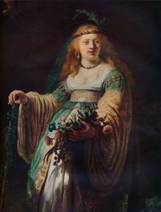 Saskia van Uylenburgh in Arcadian Costume