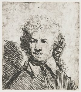 Self-portrait, Bare-headed by Rembrandt van Rijn