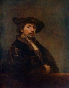 Self Portrait at the Age of 34 by Rembrandt van Rijn