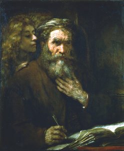 St. Matthew the Evangelist, 1661 by Rembrandt van Rijn