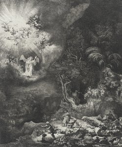 The Angel Appearing to the Shepherds