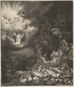 The Angel Appearing to the Shepherds, 1634