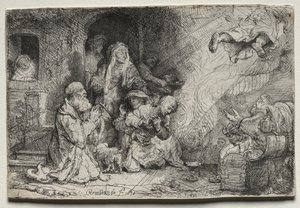 The Angel Departing from the Family of Tobit