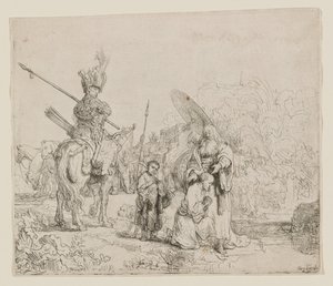 The Baptism of the Eunuch by Rembrandt van Rijn