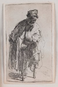The Beggar with a Wooden Leg by Rembrandt van Rijn