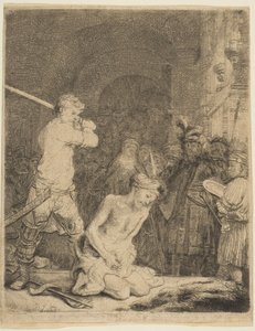 The Beheading of John the Baptist by Rembrandt van Rijn