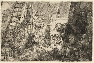 The Circumcision in the Stable by Rembrandt van Rijn
